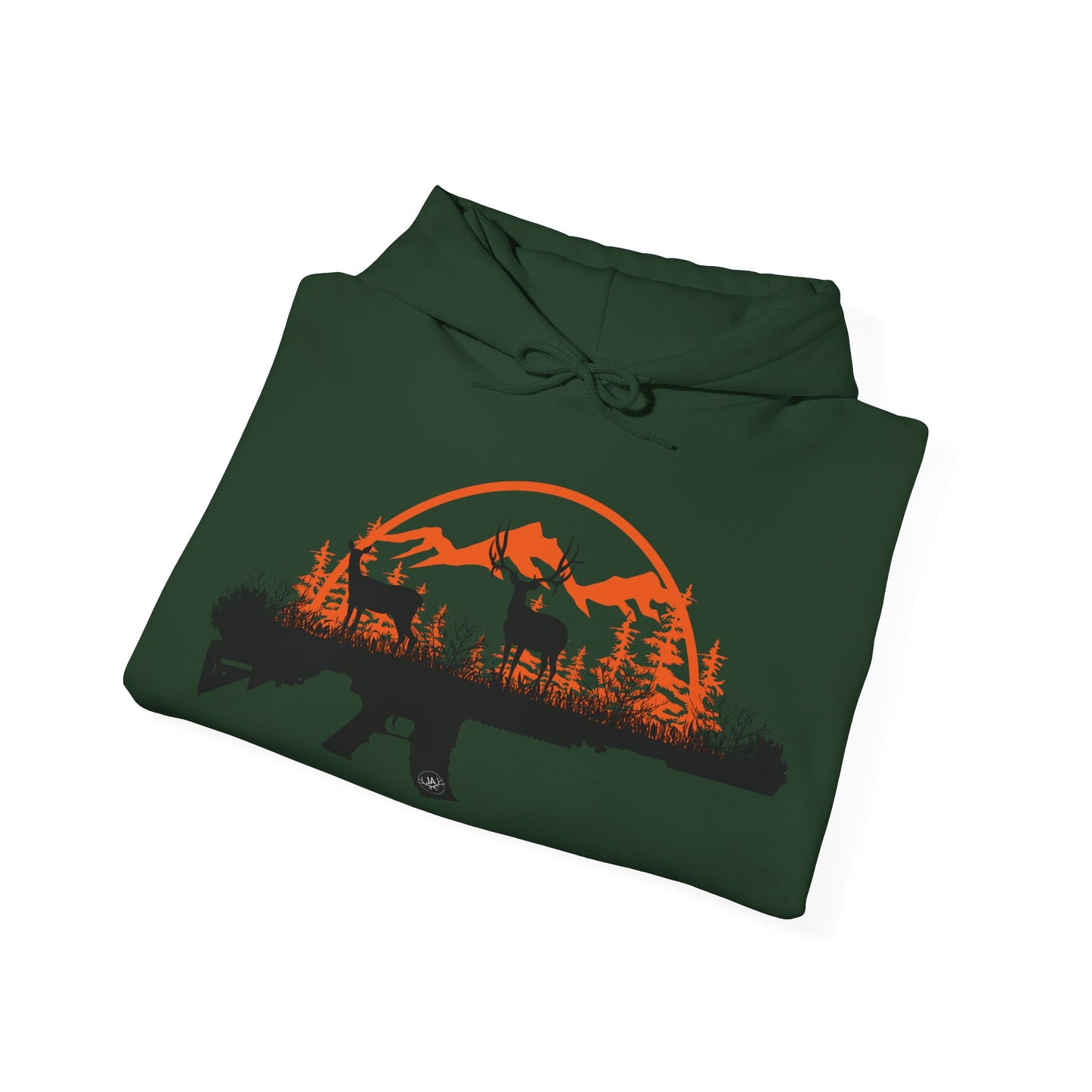 Muley Outdoors Orange Hunting Life Hoodie