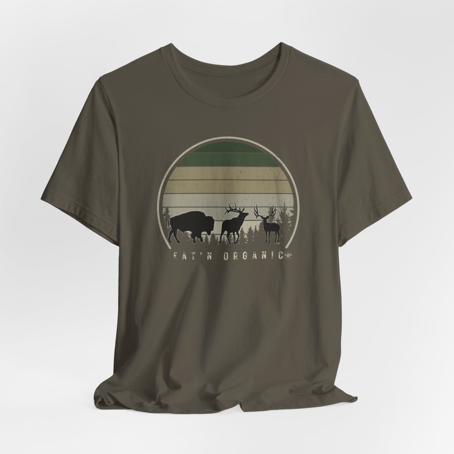 JA EAT'N ORGANIC Bison, ELK, Muley T-Shirt