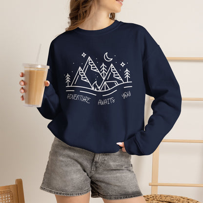 JA Adventure Awaits You Crewneck Sweatshirt