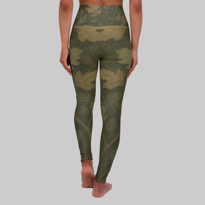 JA Leaf-Camo High Waisted-Leggings