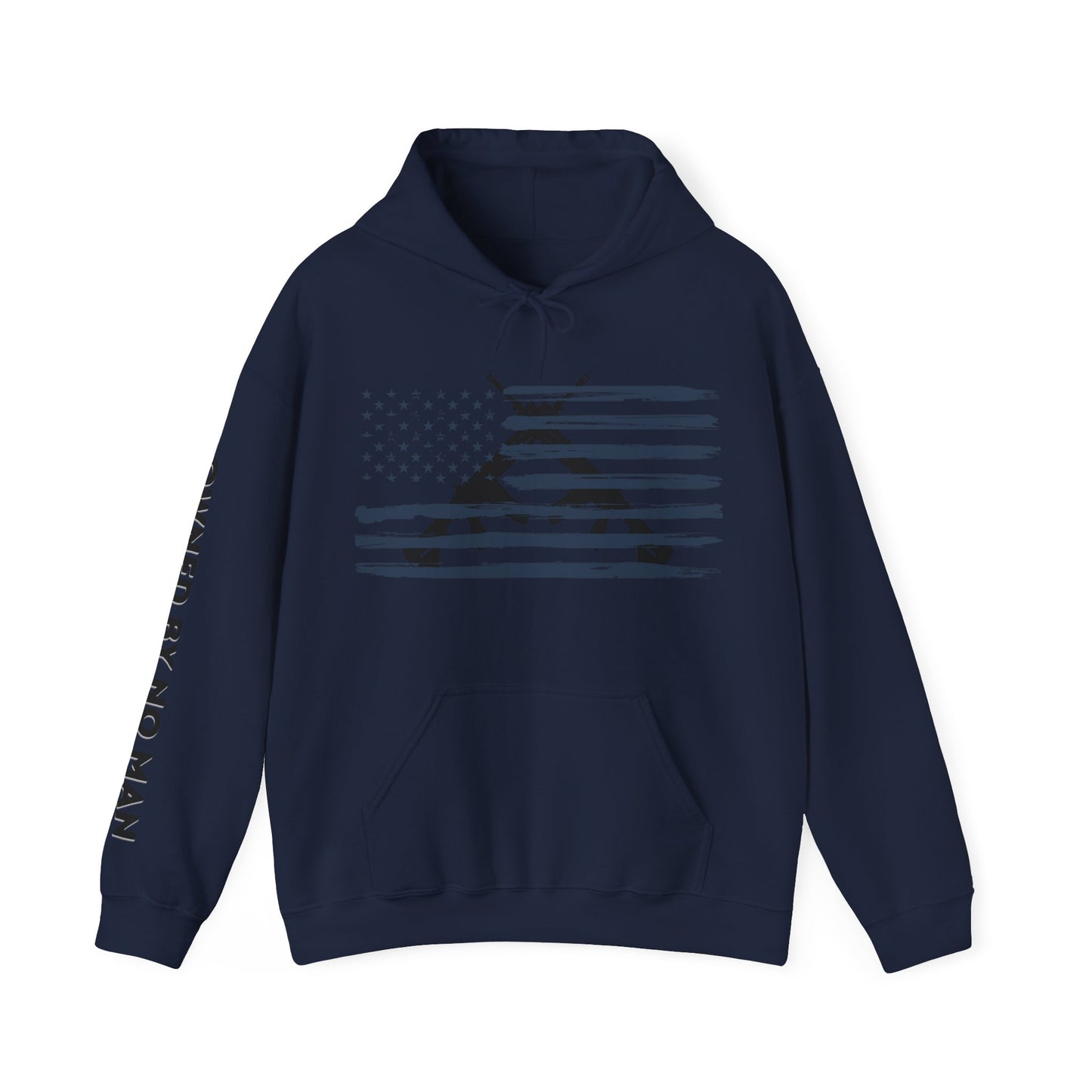 Owned By No Man American Flag Hoodie