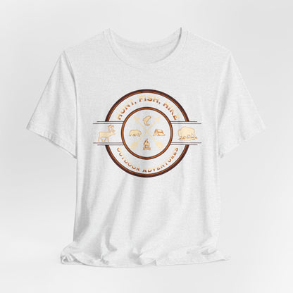 JA Hunt, Fish, Hike T-Shirt