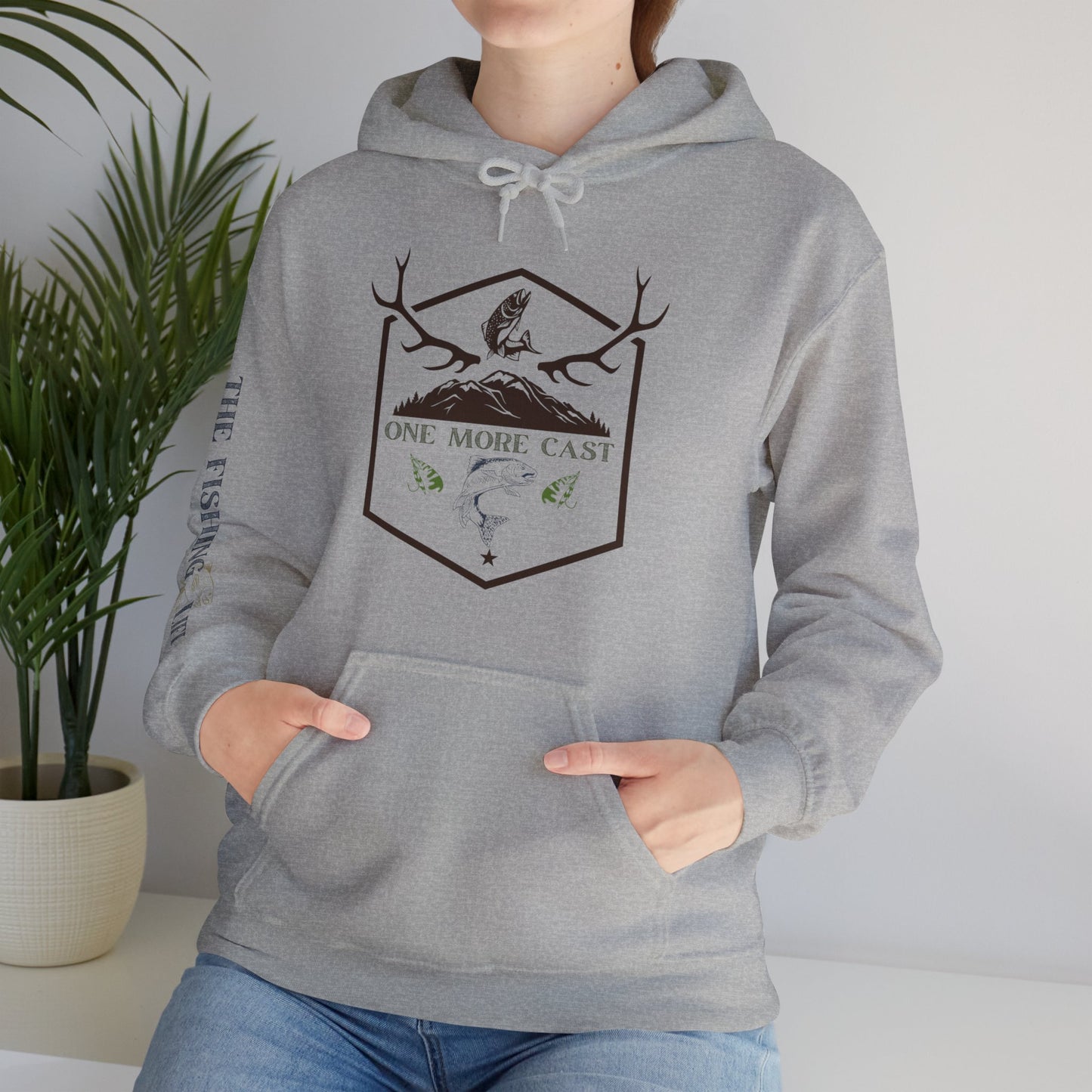 One More Cast The Fishing Life Hoodie