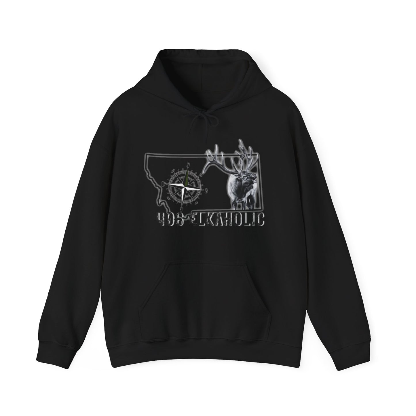 JA Montana 406-Elkaholic Sweatshirt