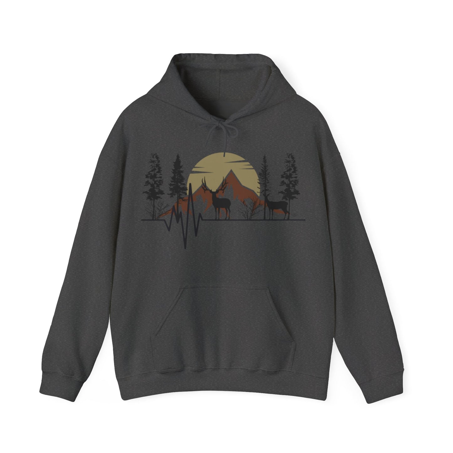 Muley Hunter Heartbeat Hoodie