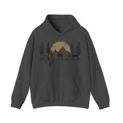 Muley Hunter Heartbeat Hoodie