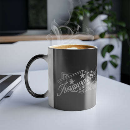 Color Morphing JA "Union Ironworkers" Mug
