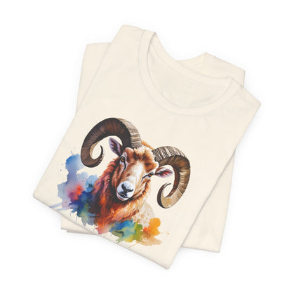 JA Watercolor Big Horn T-Shirt