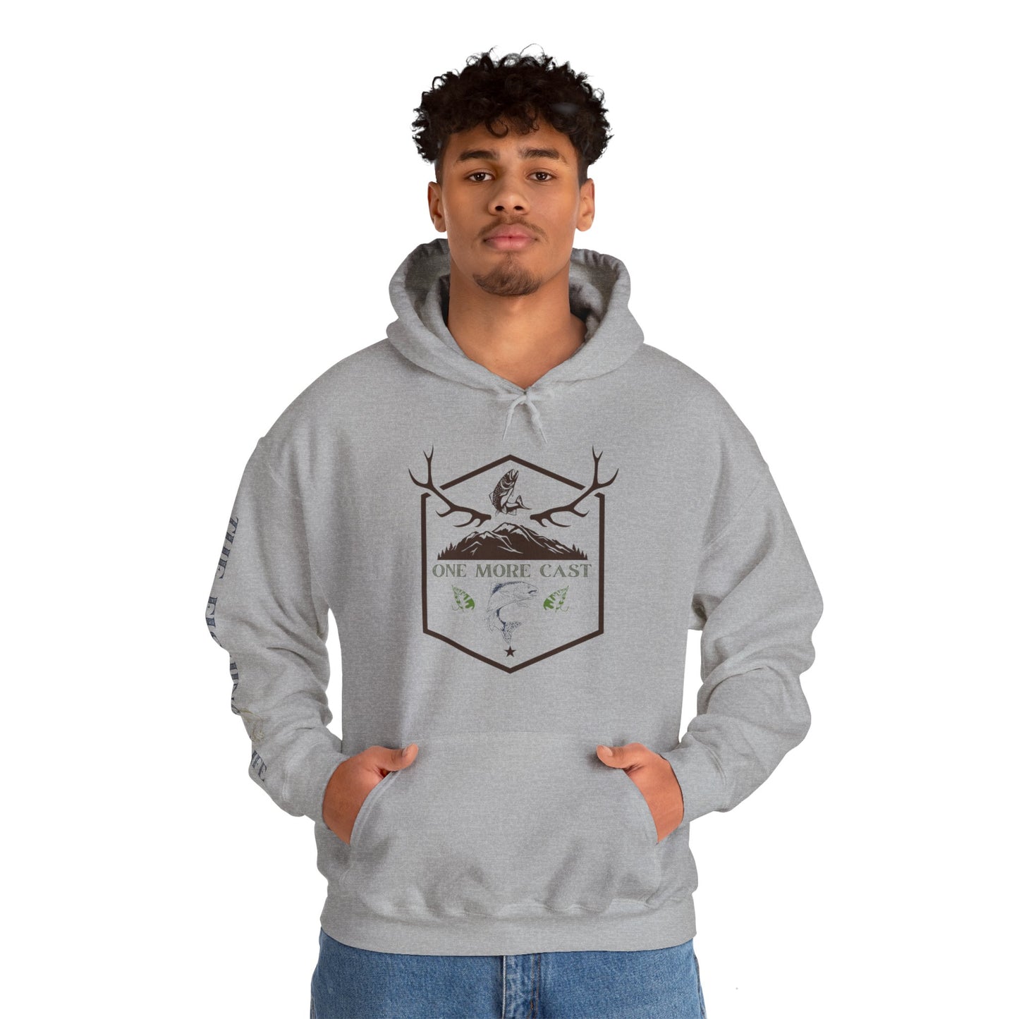 One More Cast The Fishing Life Hoodie