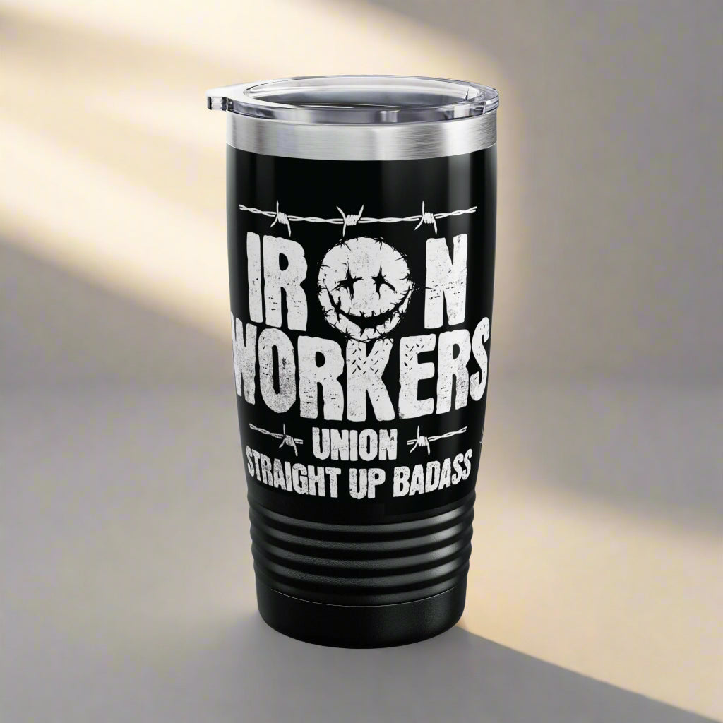 JA Union Ironworkers-Tumbler