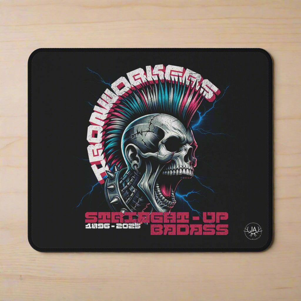 JA Union Ironworkers Non-Slip Mouse Pad