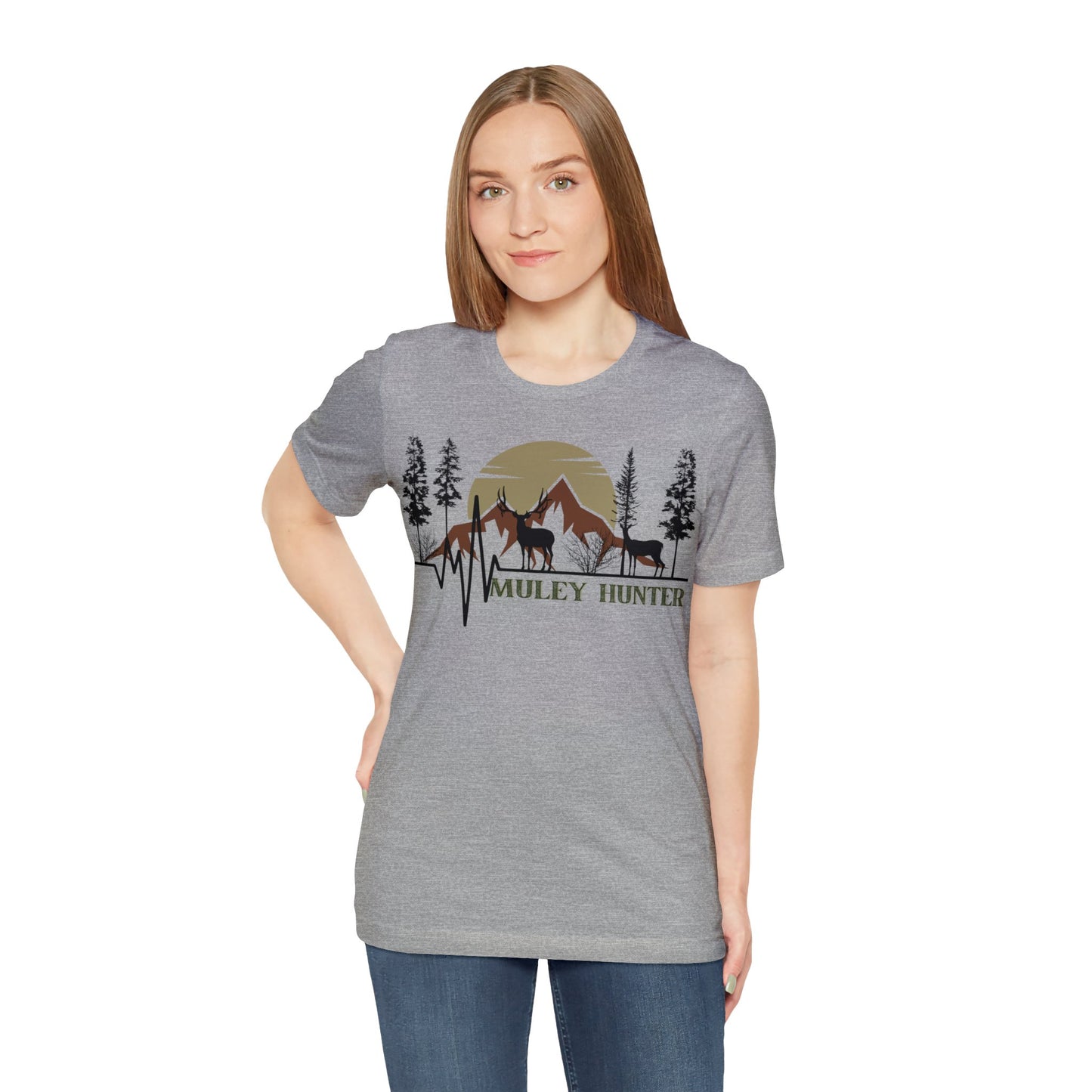 Muley Hunter Heartbeat T-Shirt