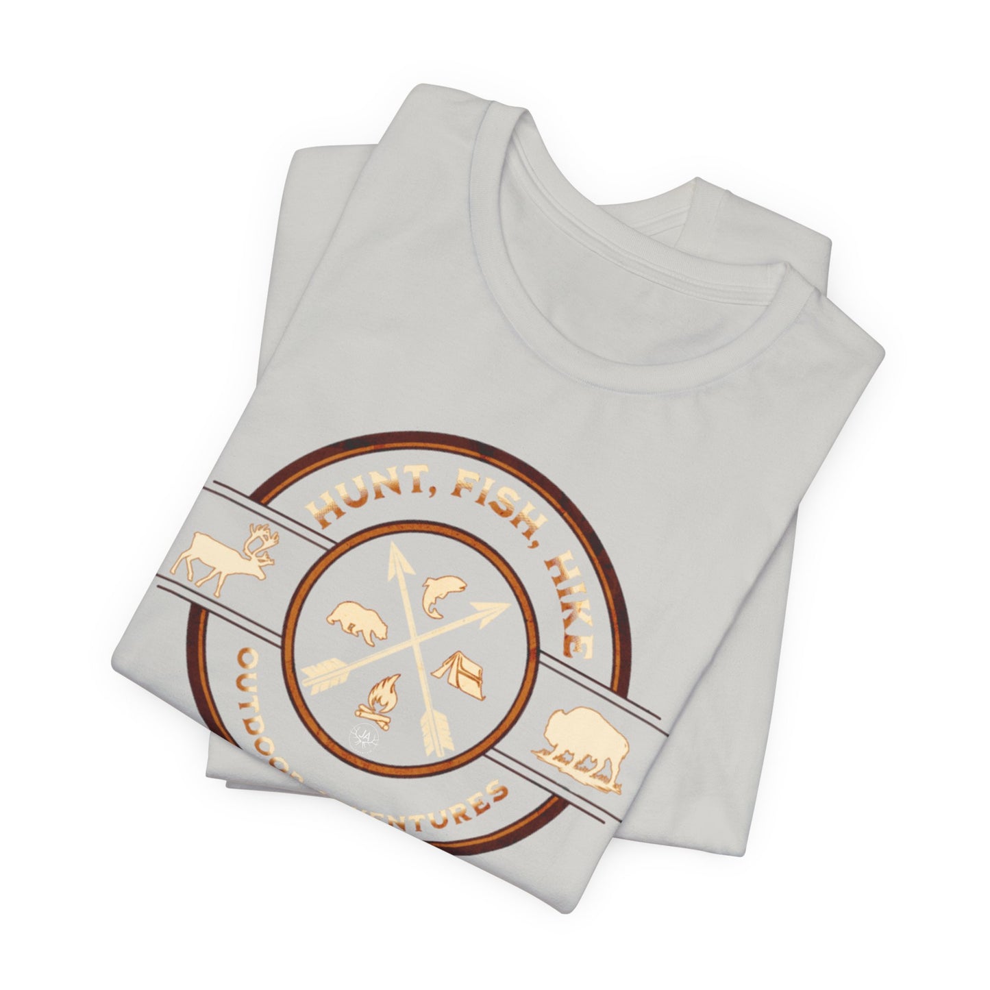 JA Hunt, Fish, Hike T-Shirt