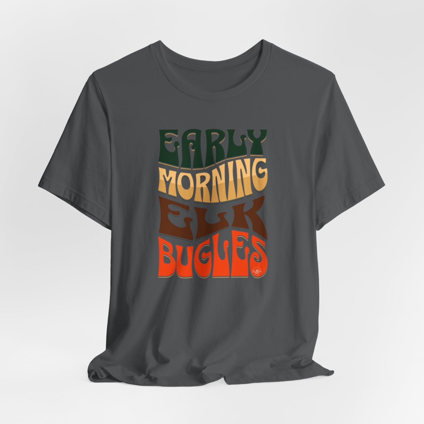 JA Early Morning Elk Bugles T-Shirt