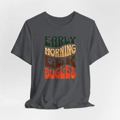 JA Early Morning Elk Bugles T-Shirt