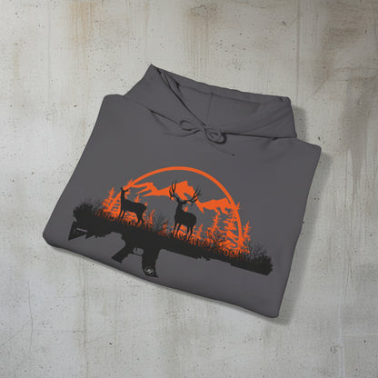Muley Outdoors Orange Hunting Life Hoodie