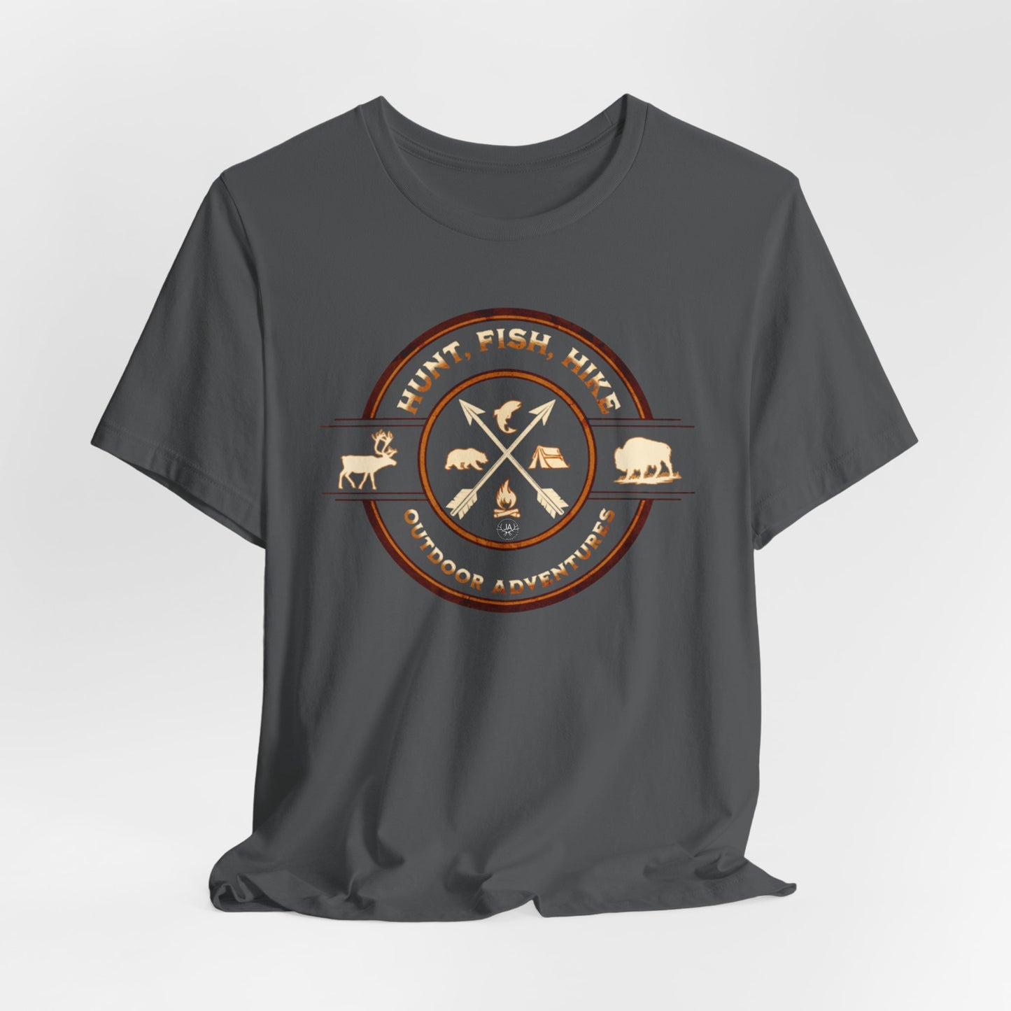 JA Hunt, Fish, Hike T-Shirt