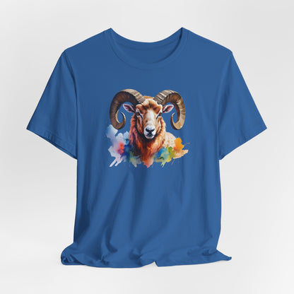 JA Watercolor Big Horn T-Shirt