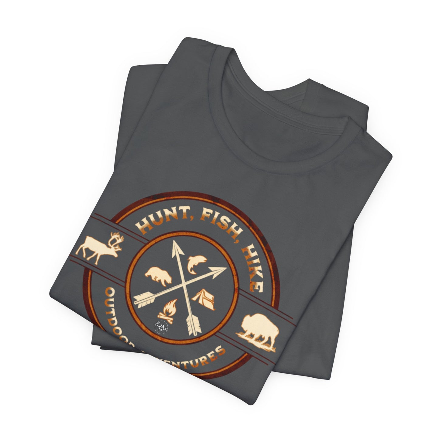 JA Hunt, Fish, Hike T-Shirt