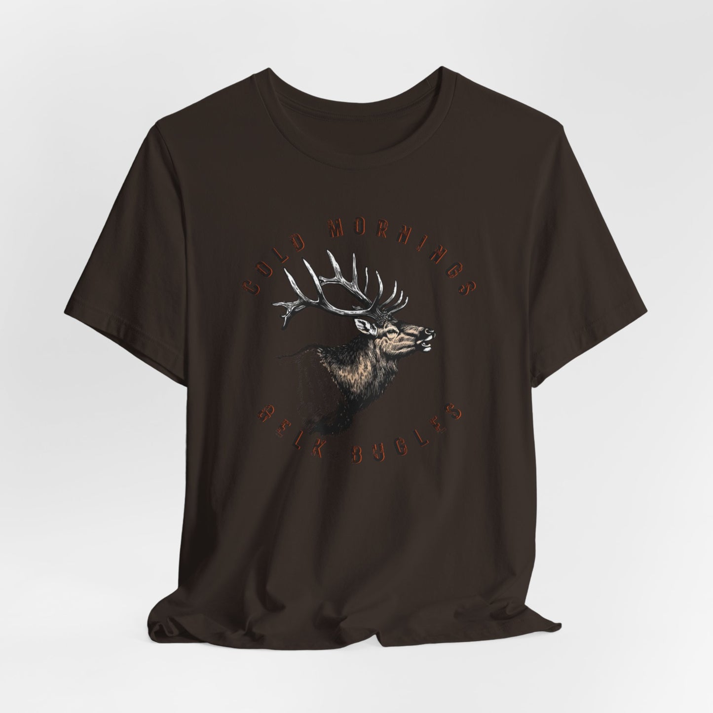 JA Cold Mornings & Elk Bugles T-Shirt