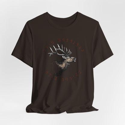 JA Cold Mornings & Elk Bugles T-Shirt