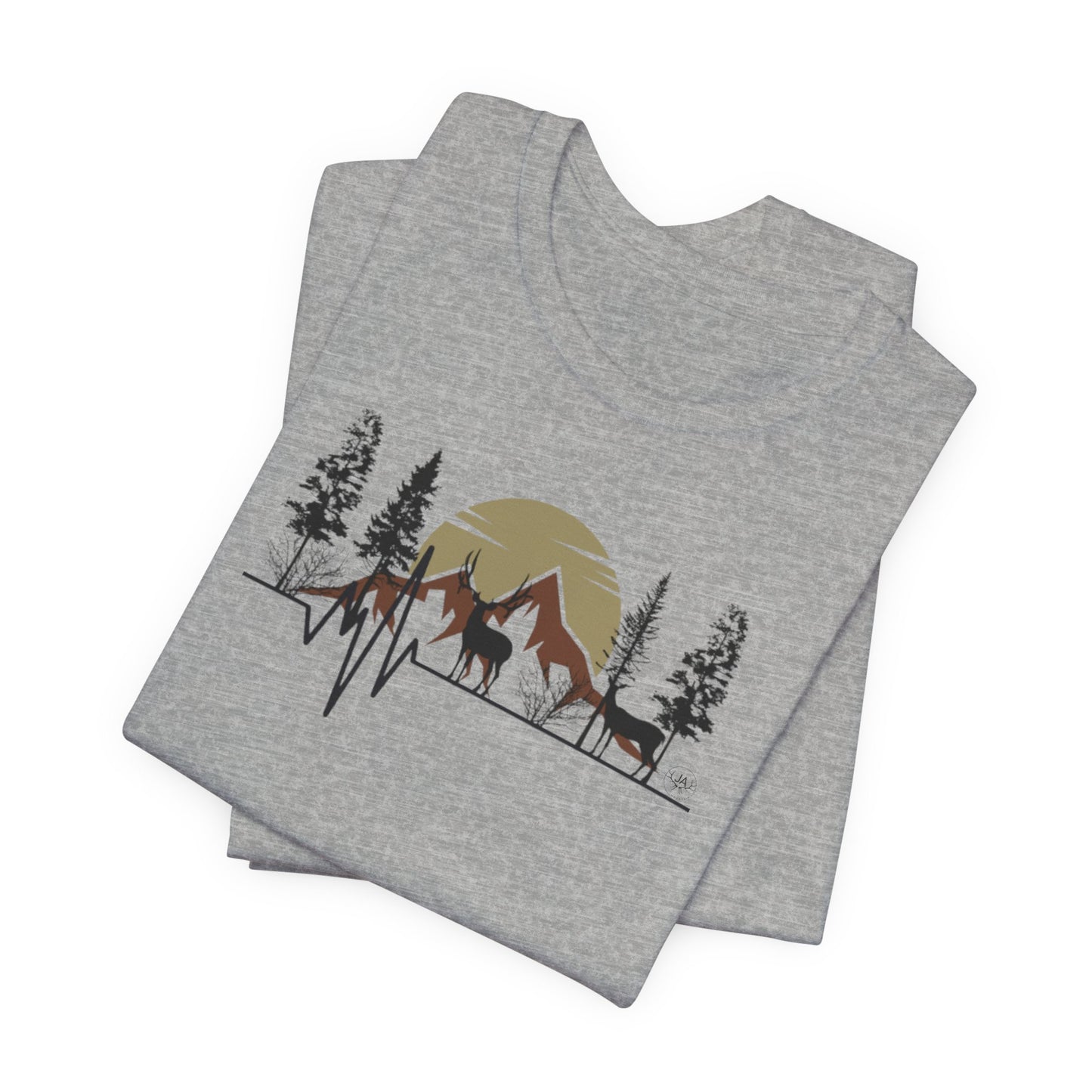 Muley Hunter Heartbeat T-Shirt