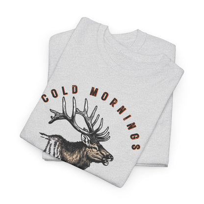 JA Cold Mornings & Elk Bugles T-Shirt