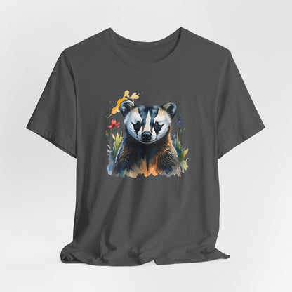 JA Watercolor Badger T-Shirt