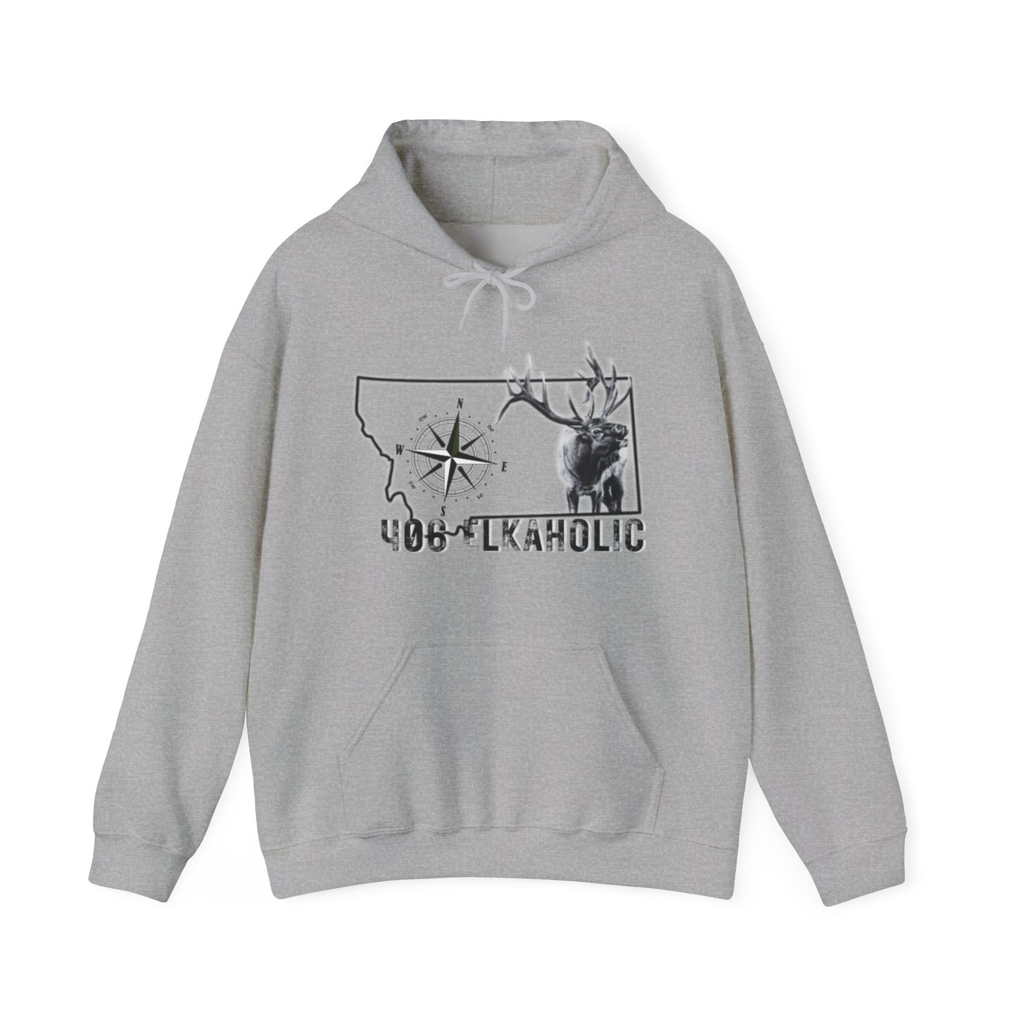 JA Montana 406-Elkaholic Sweatshirt