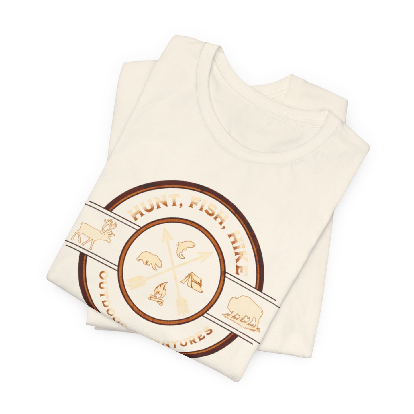 JA Hunt, Fish, Hike T-Shirt