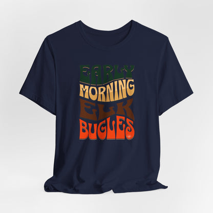 JA Early Morning Elk Bugles T-Shirt