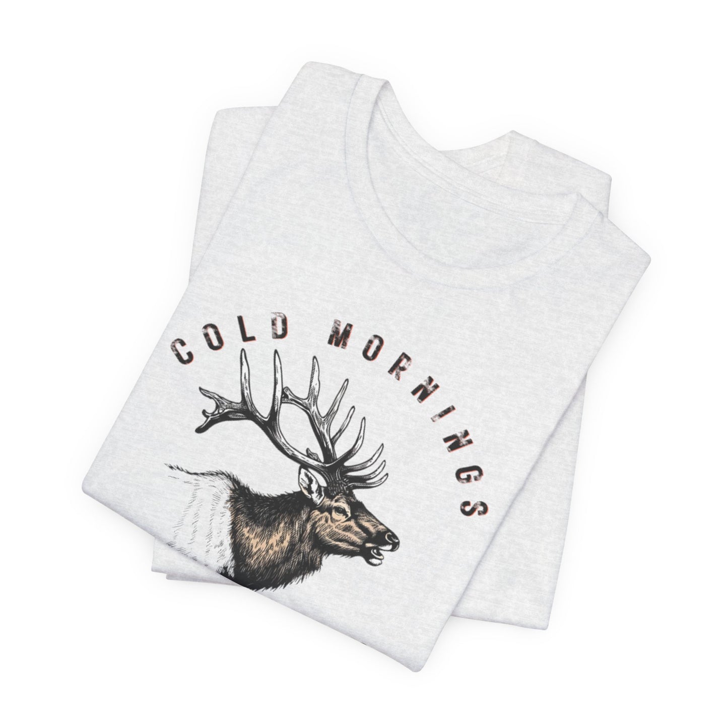 JA Cold Mornings & Elk Bugles T-Shirt