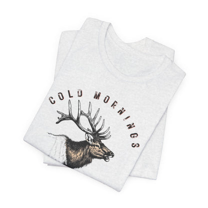 JA Cold Mornings & Elk Bugles T-Shirt