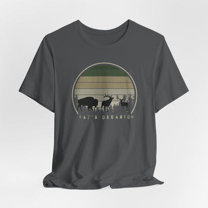 JA EAT'N ORGANIC Bison, ELK, Muley T-Shirt