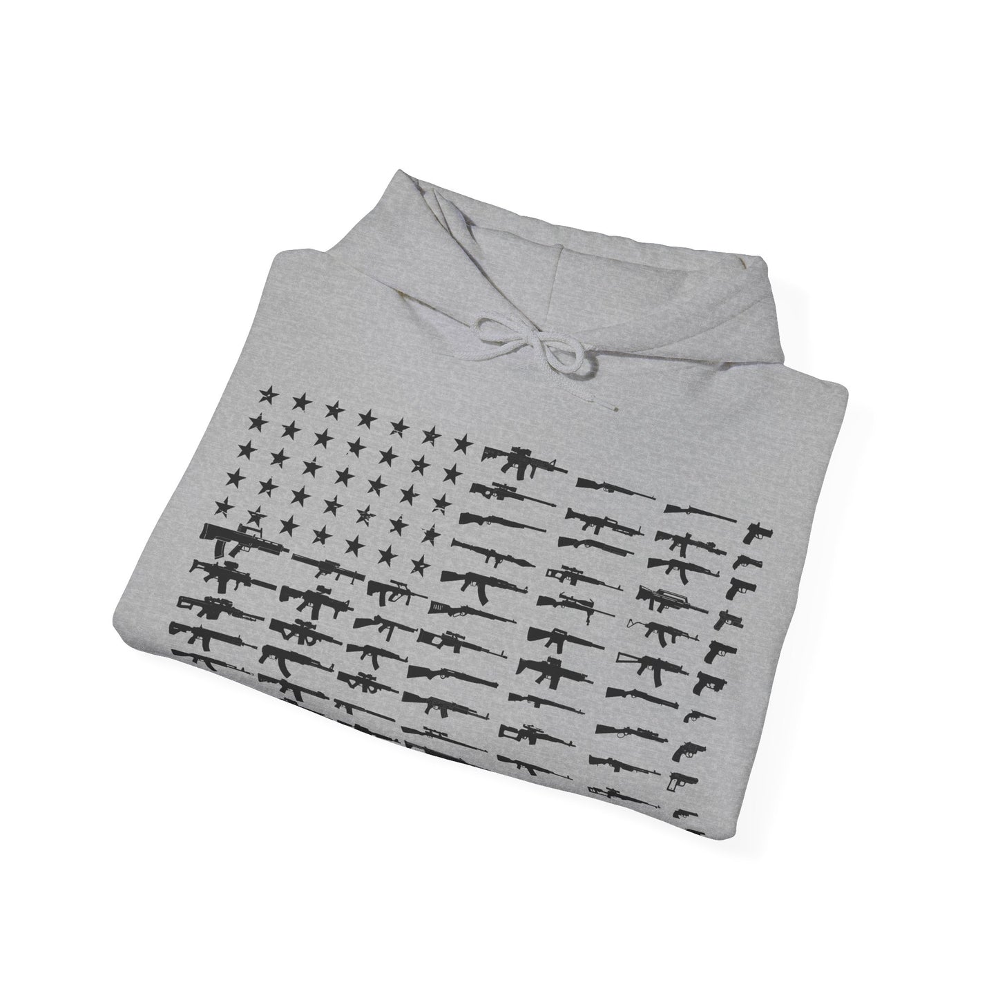JA American flag guns Hoodie