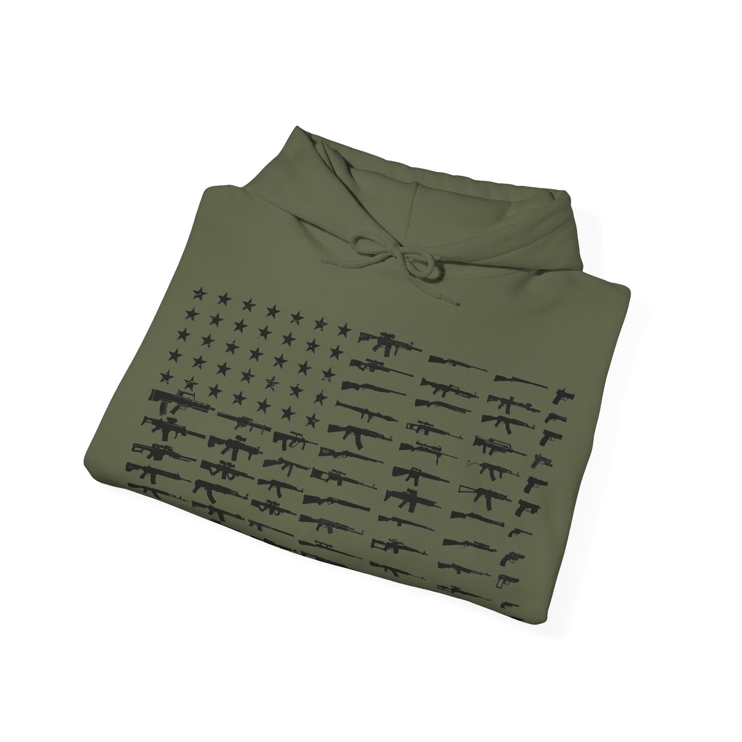 JA American flag guns Hoodie