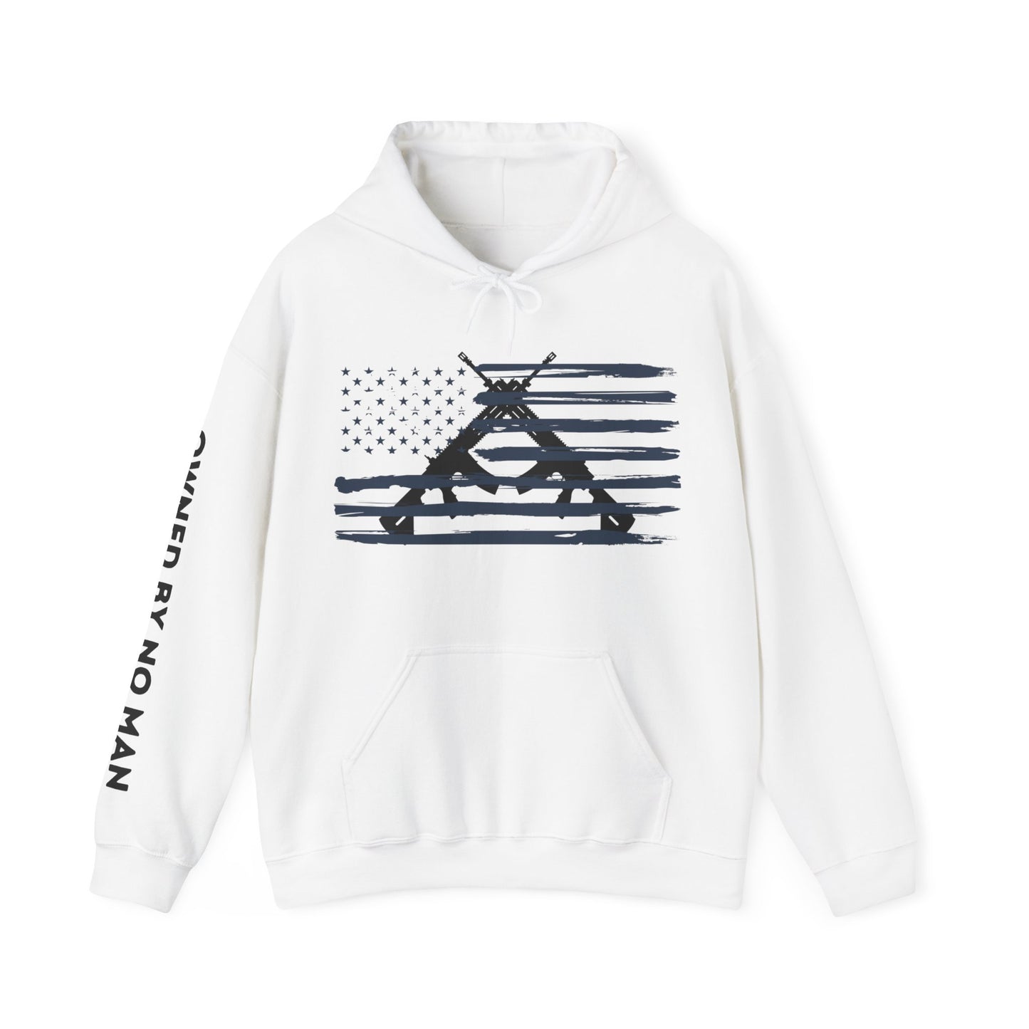 Owned By No Man American Flag Hoodie