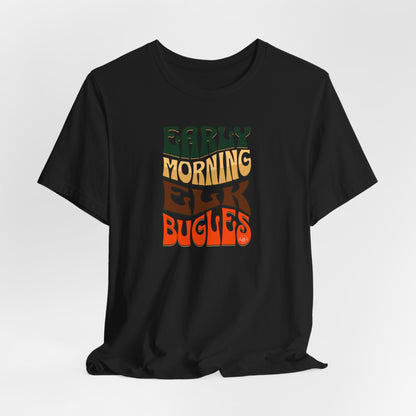 JA Early Morning Elk Bugles T-Shirt