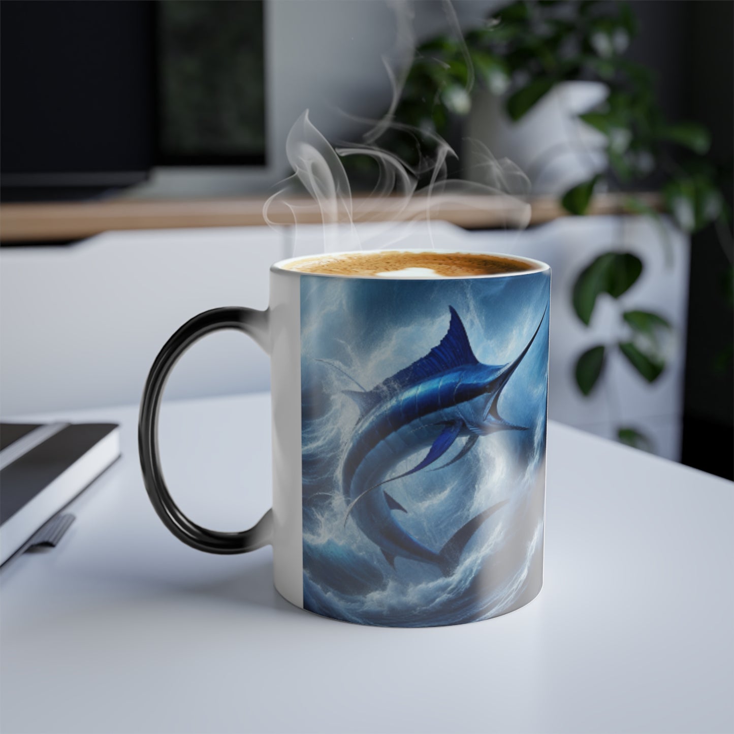 Color Morphing Marlin Fish'N Mug
