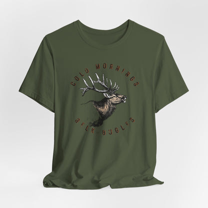 JA Cold Mornings & Elk Bugles T-Shirt