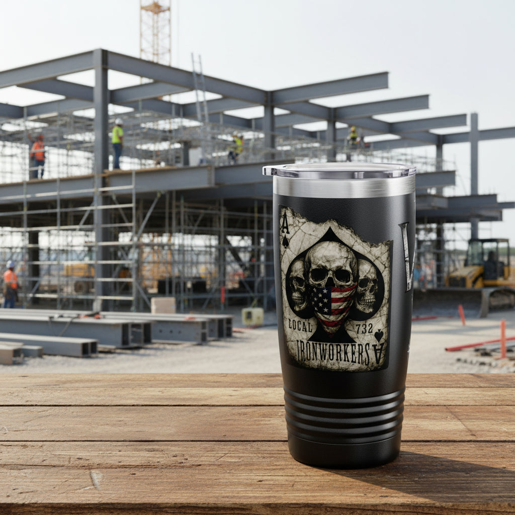 JA Ironworkers Local 732-Tumbler