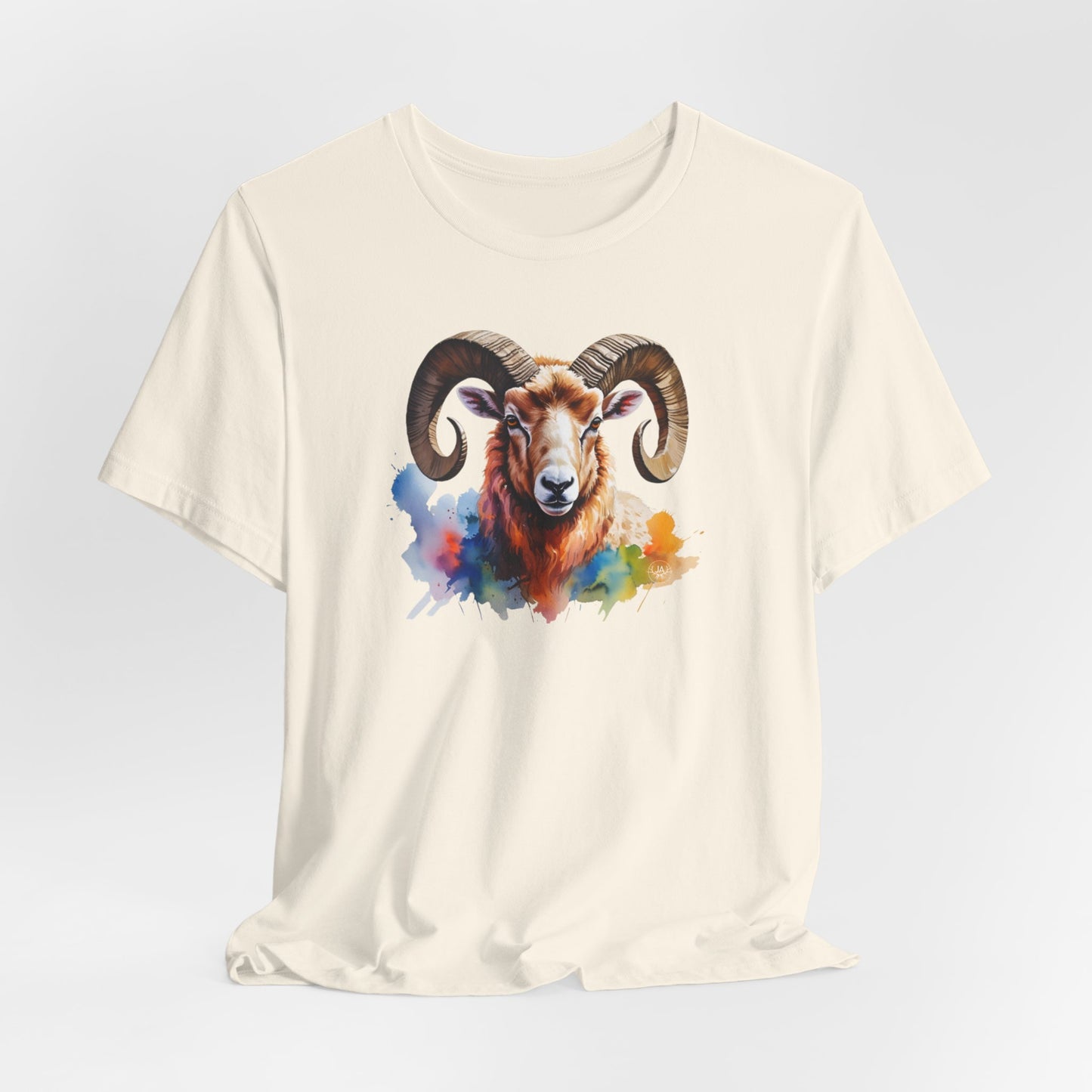 JA Watercolor Big Horn T-Shirt