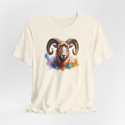JA Watercolor Big Horn T-Shirt