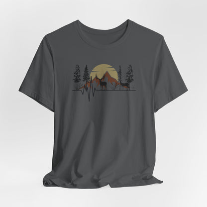 Muley Hunter Heartbeat T-Shirt