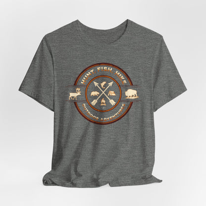 JA Hunt, Fish, Hike T-Shirt