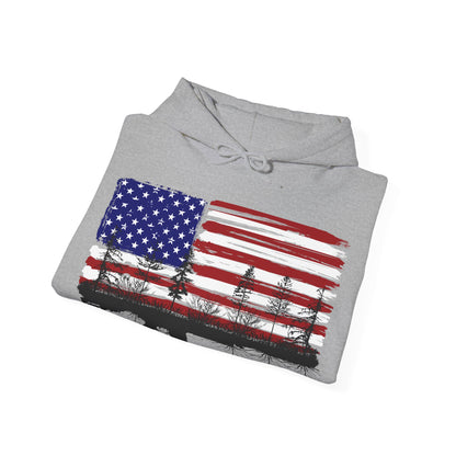 JA Red, White and Blue Rooted AR Hoodie