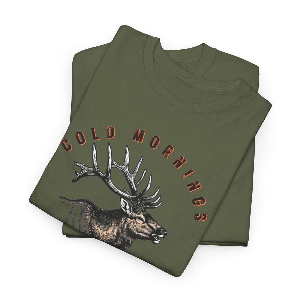 JA Cold Mornings & Elk Bugles T-Shirt