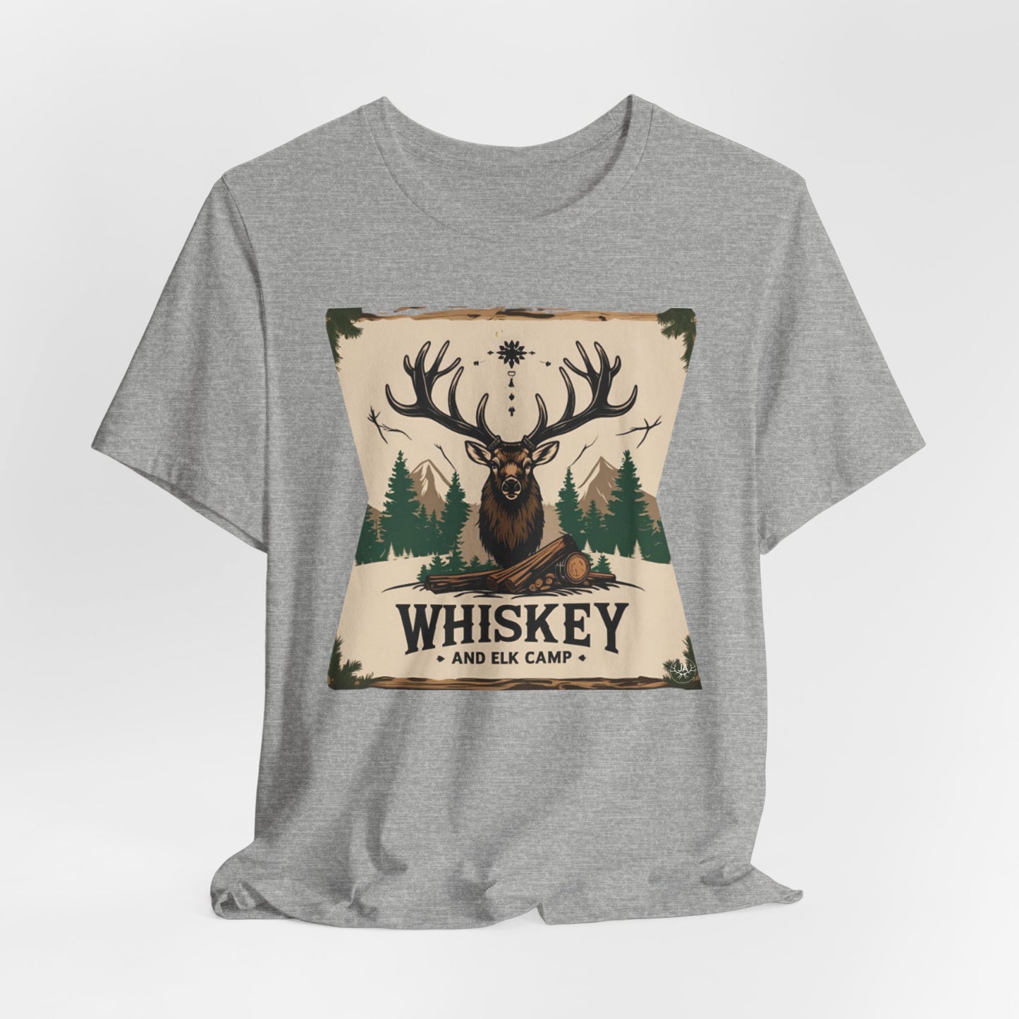 JA Whiskey & Elk Camp T-Shirt