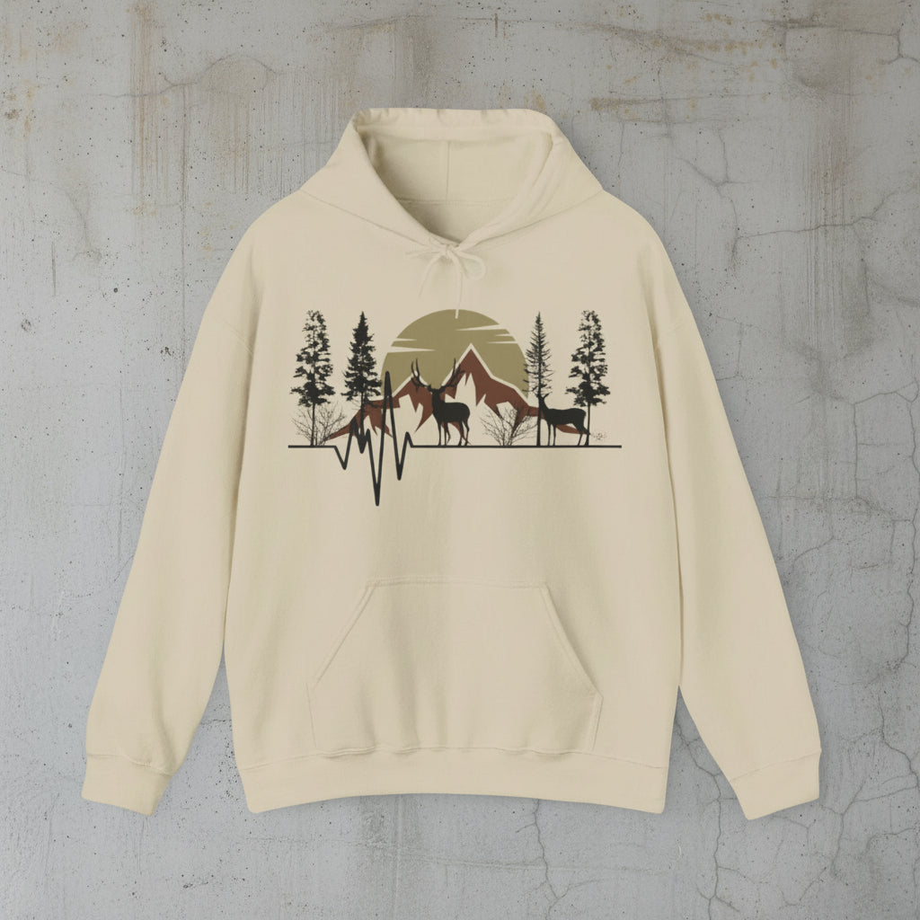 Muley Hunter Heartbeat Hoodie