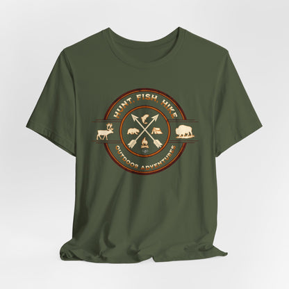 JA Hunt, Fish, Hike T-Shirt
